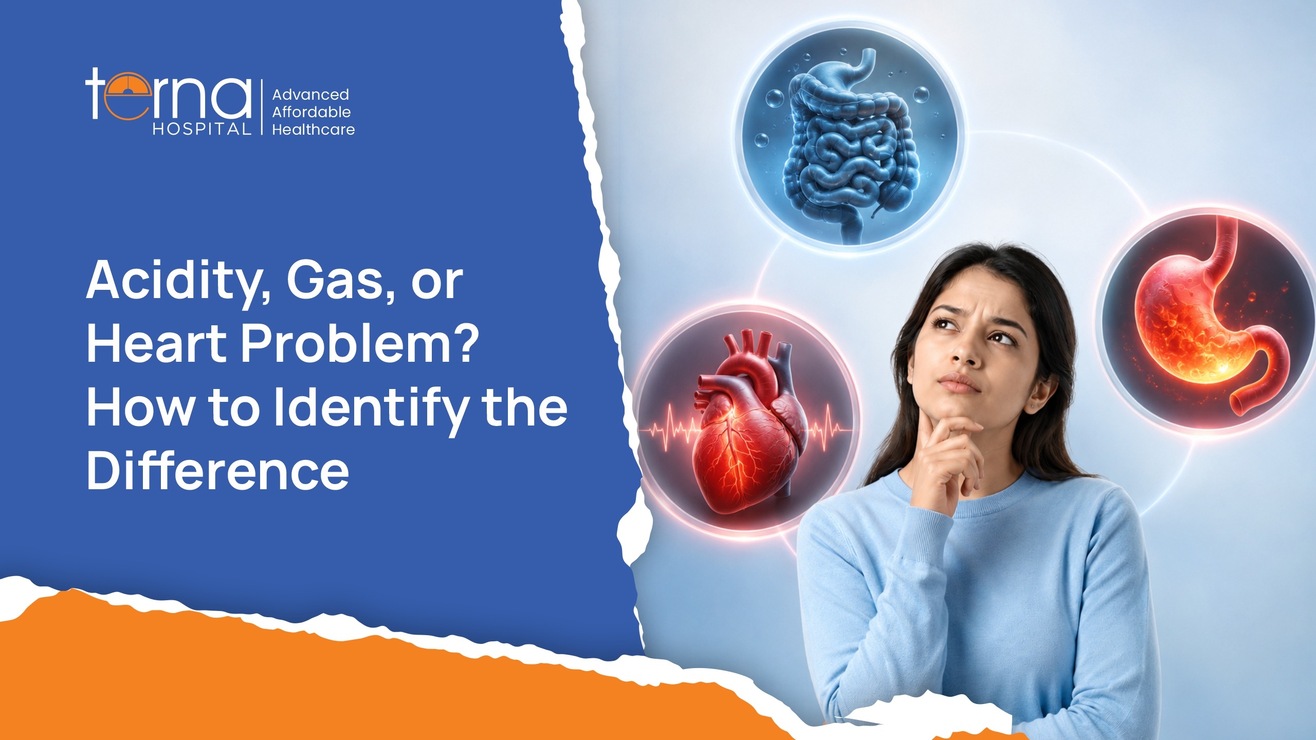 Acidity, Gas, or Heart Problem? How to Identify the Difference